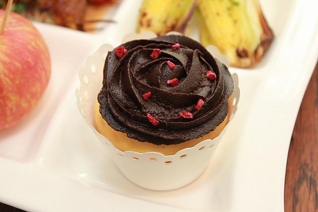 カップケーキは濃厚な味