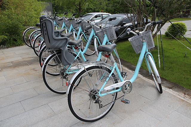 自転車で回ってみましょう