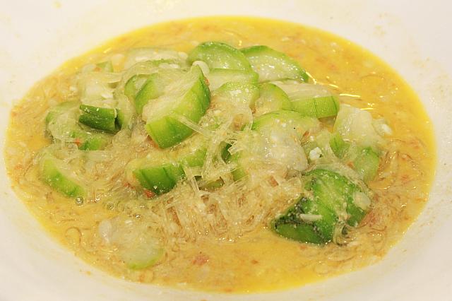 斗南で採れたヘチマ