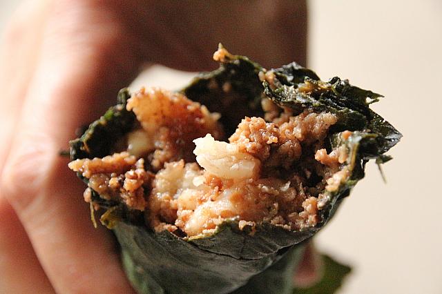 家庭的な味