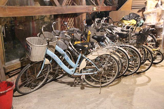 自転車もありました