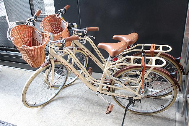 おしゃれな自転車が借りられます！