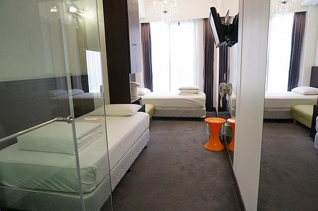 スリムなお部屋ならではの配置