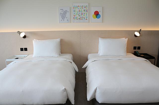 120cm×200cmのベッドが2床