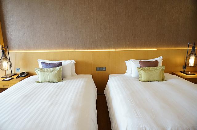 150×210cmのベッドが2台！