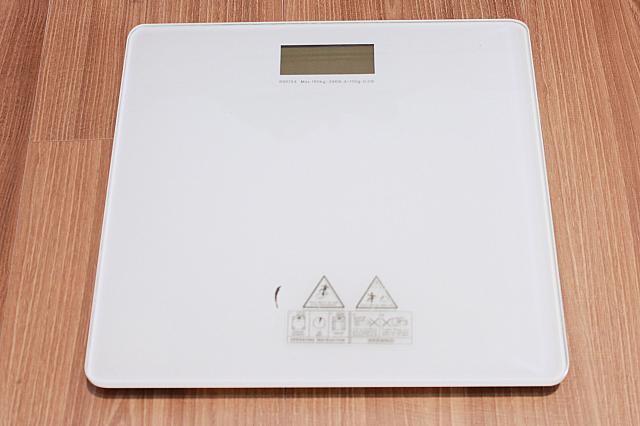 このお部屋タイプから体重計があります！