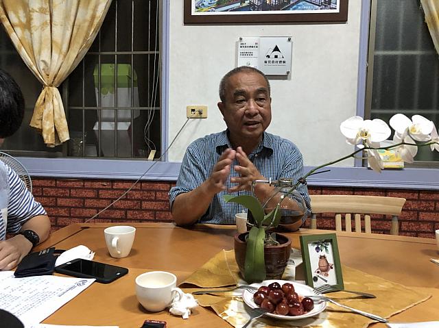 臺南市農村再生社區營造協會・吳長庚理事長