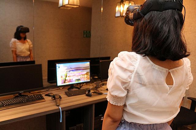 まるで本当に映像の中にいるかのようです！