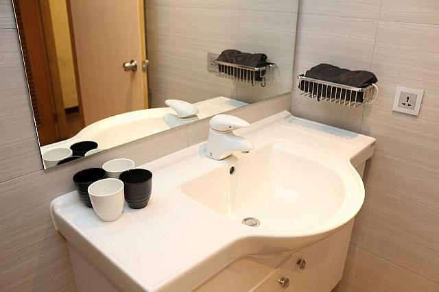 使い勝手の良い洗面台