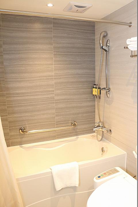 この部屋タイプは全室バスタブ付き