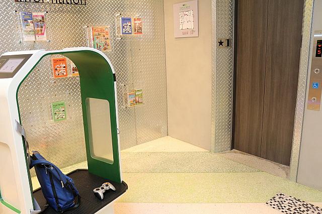 エレベーターも自分で呼ぶんです！