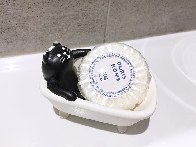 せっけん置きもネコちゃん