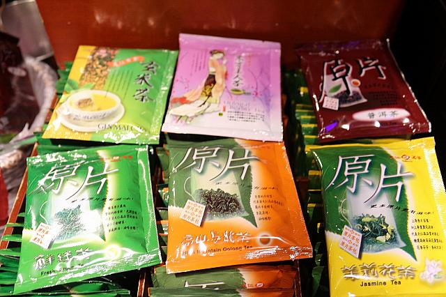 東方美人、高山烏龍茶、ジャスミン茶など