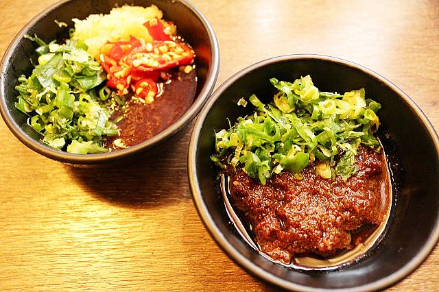 台湾人好みの沙茶醬メインのつけダレ