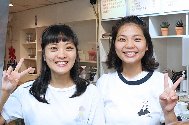 若くてもしっかり切り盛りしているオーナー姉妹