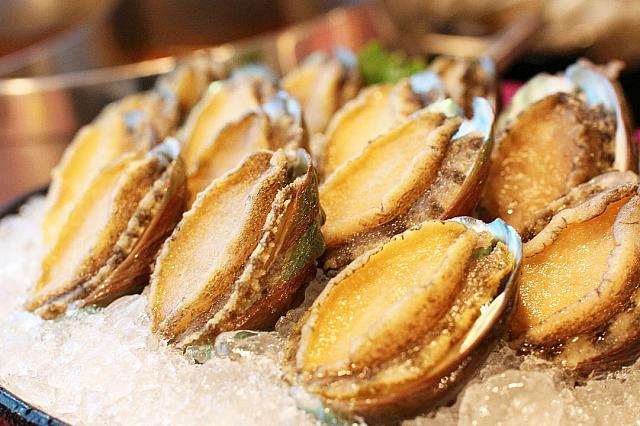 九孔鮑魚は別名台湾アワビと呼ばれ、小さいけれど歯ごたえが抜群