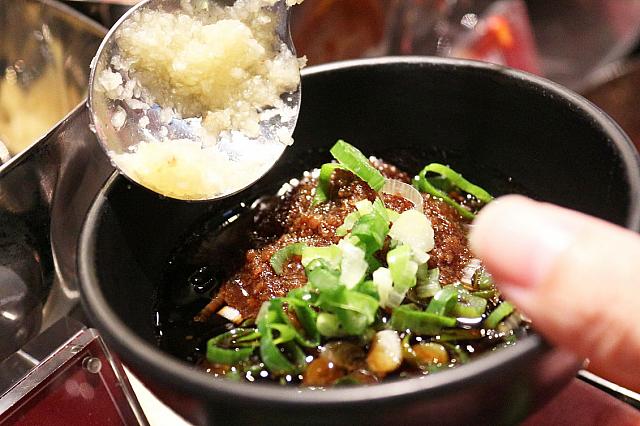ベーシックなのは、XO沙茶＋ネギ＋中式醤油＋すりおろしニンニク(少量)