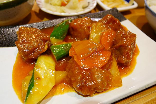 チキンのチリソース