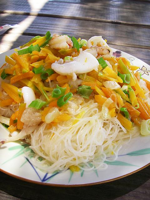 カボチャビーフン（70元）