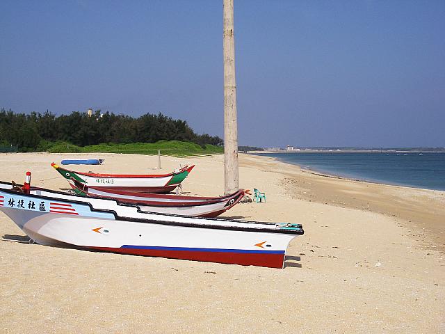 隘門砂浜、誰もいない海