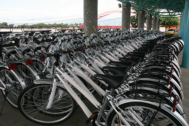 イベント中は無料で自転車が借りられます。
