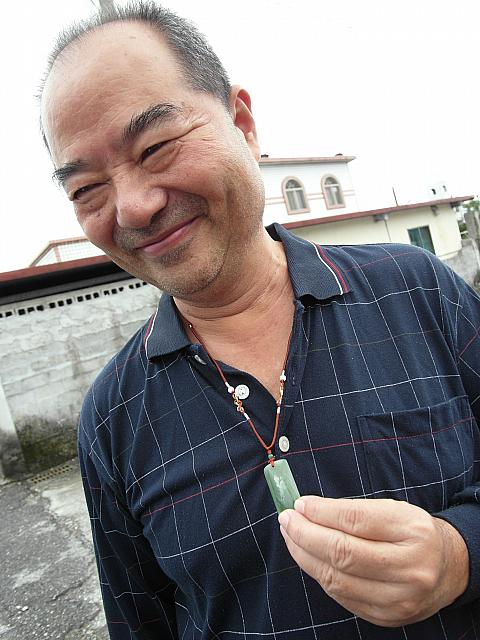 作り終わったおじさんと遭遇☆にんまり顔が期待を高めてくれます！！