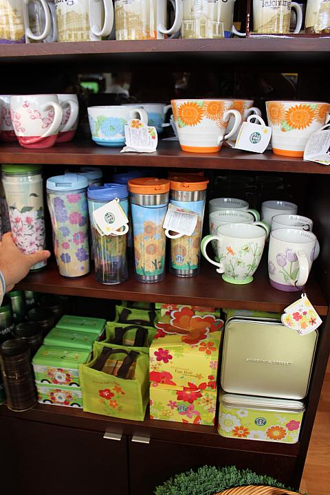 スタバにも花博限定グッズが！