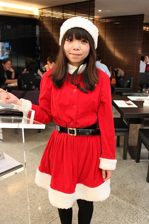 かわいいサンタさん発見！