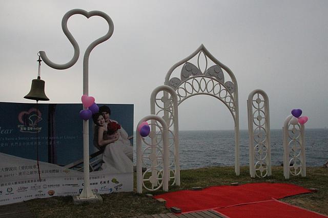 海の音を聞きながらの結婚式です♪