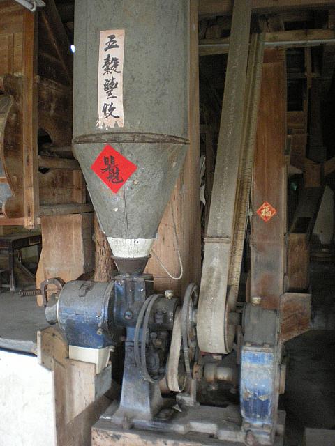 精米機です。年季入ってます！