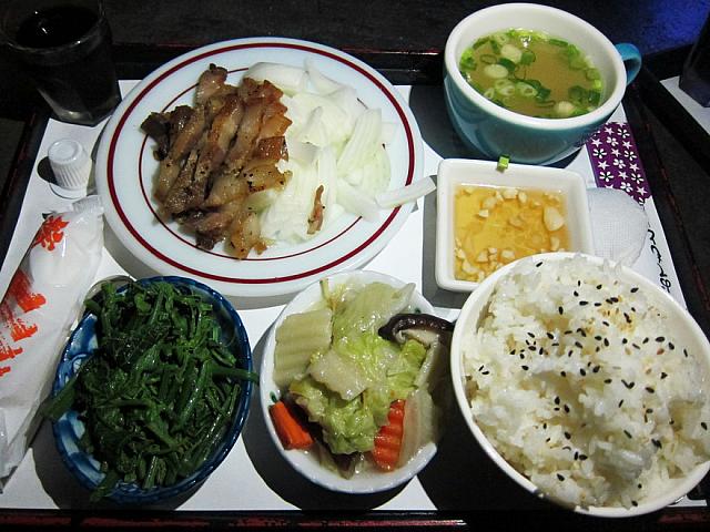 豚肉がおいしかった～