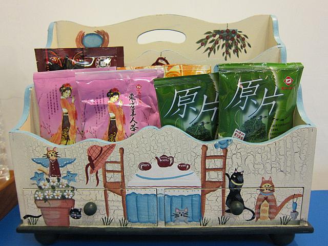 ティーバック入れも猫ちゃん