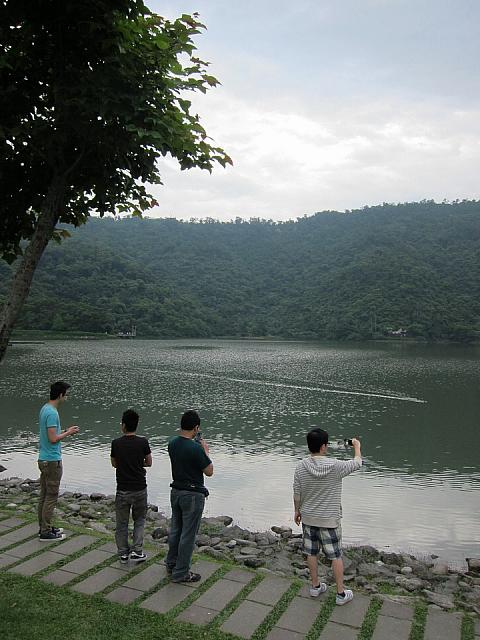 ナビがやってきたのは梅花湖！宜蘭の冬山郷中部にあります
