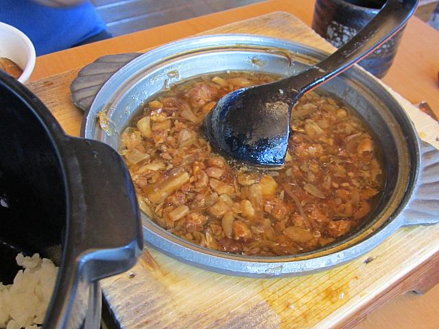 肉燥（ローザオ）をかけると、ついついご飯が進んじゃうんですよね（＾＾；