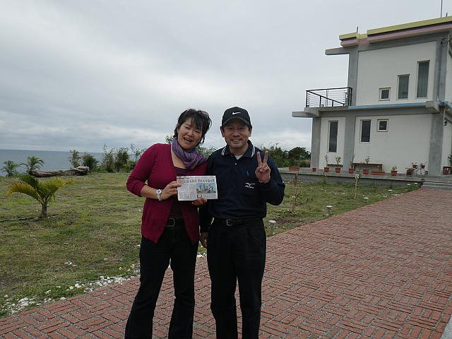 オーナーと記念写真。