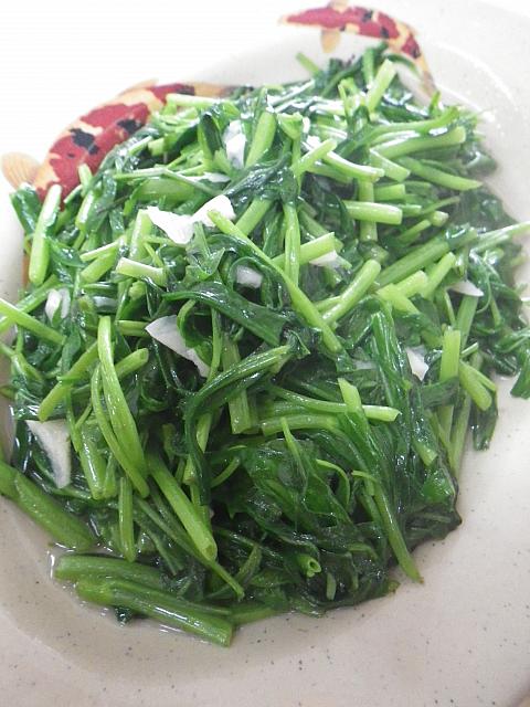 炒青菜と