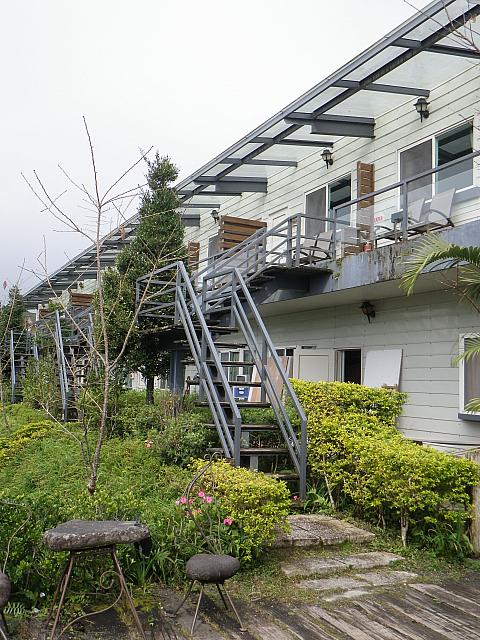 こちらは宿泊棟。