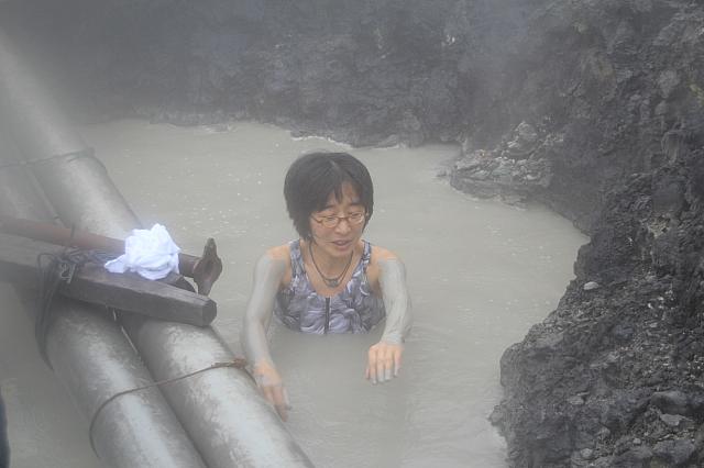 底は泥温泉