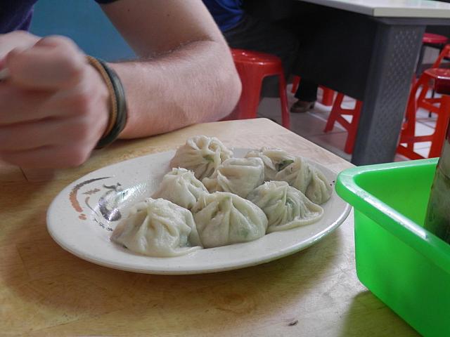 羅東夜市近くの小龍包のお店(10個60元)