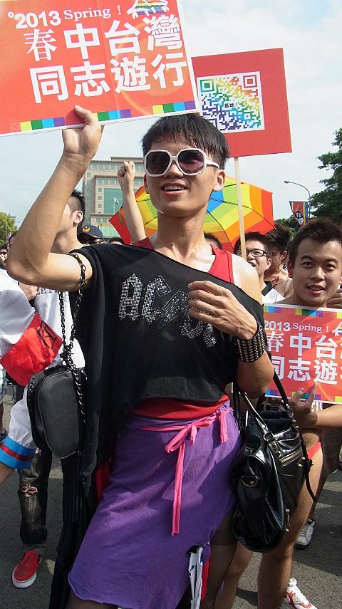 2013年春には台中でもゲイパレードが行われます！