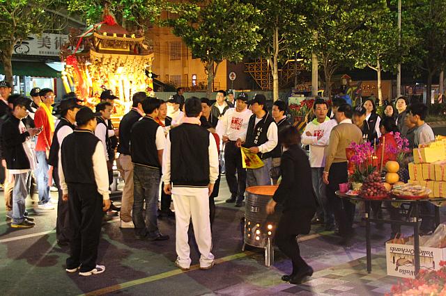 嘉義で媽祖のお祭りに遭遇しました