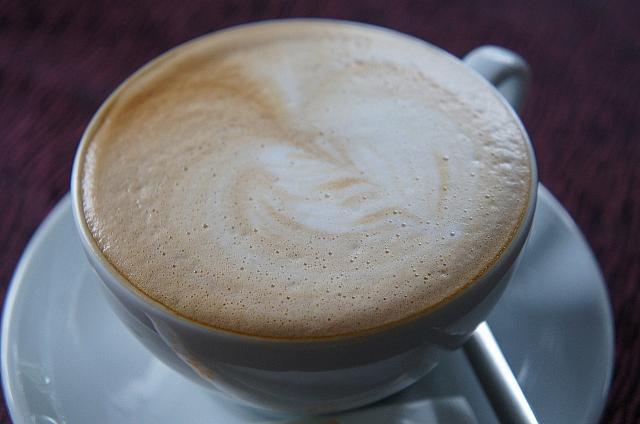 食後にコーヒーと