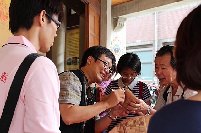 迪化街の紹介しおりを自分で作ってみます