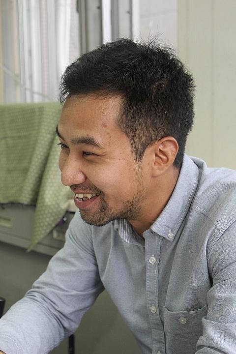 お子さんの話をする時は、やさしいパパの顔に