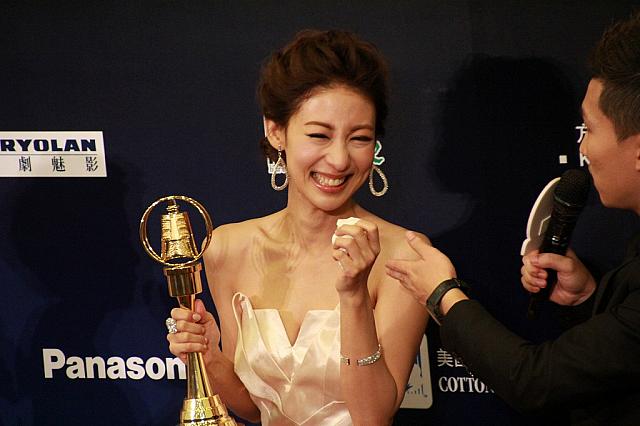 家族に感謝すると共に、台湾が大好きだということが伝わるスピーチでしたよ～