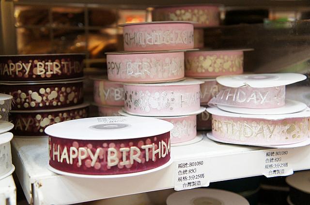 わぁ～「HAPPY BIRTHDAY」って書かれている～と喜んでいたら、
