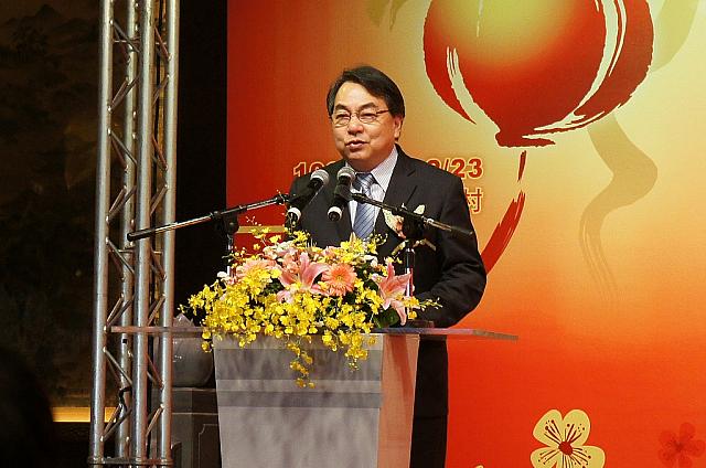 2013年の年末に来台外国人が800万人を突破した台湾。2014年の今年は900万人を目指します！そのためにはランタンフェスティバルはとても大切なんです！と力強く語った謝局長。
