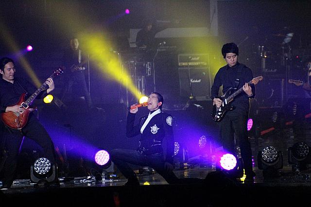 すべての曲を「熱唱」していた彼。