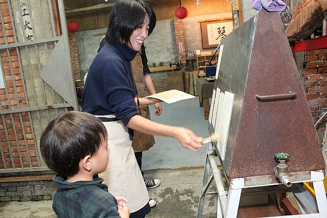 乾かす作業も面白い！