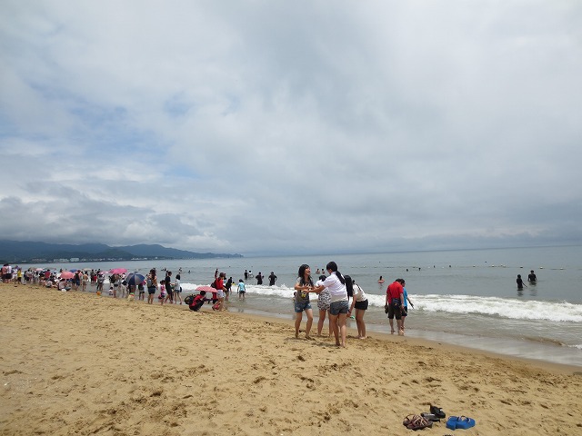 見終わったあとは、海へGOです！みんな楽しそうに泳いでいましたよ～